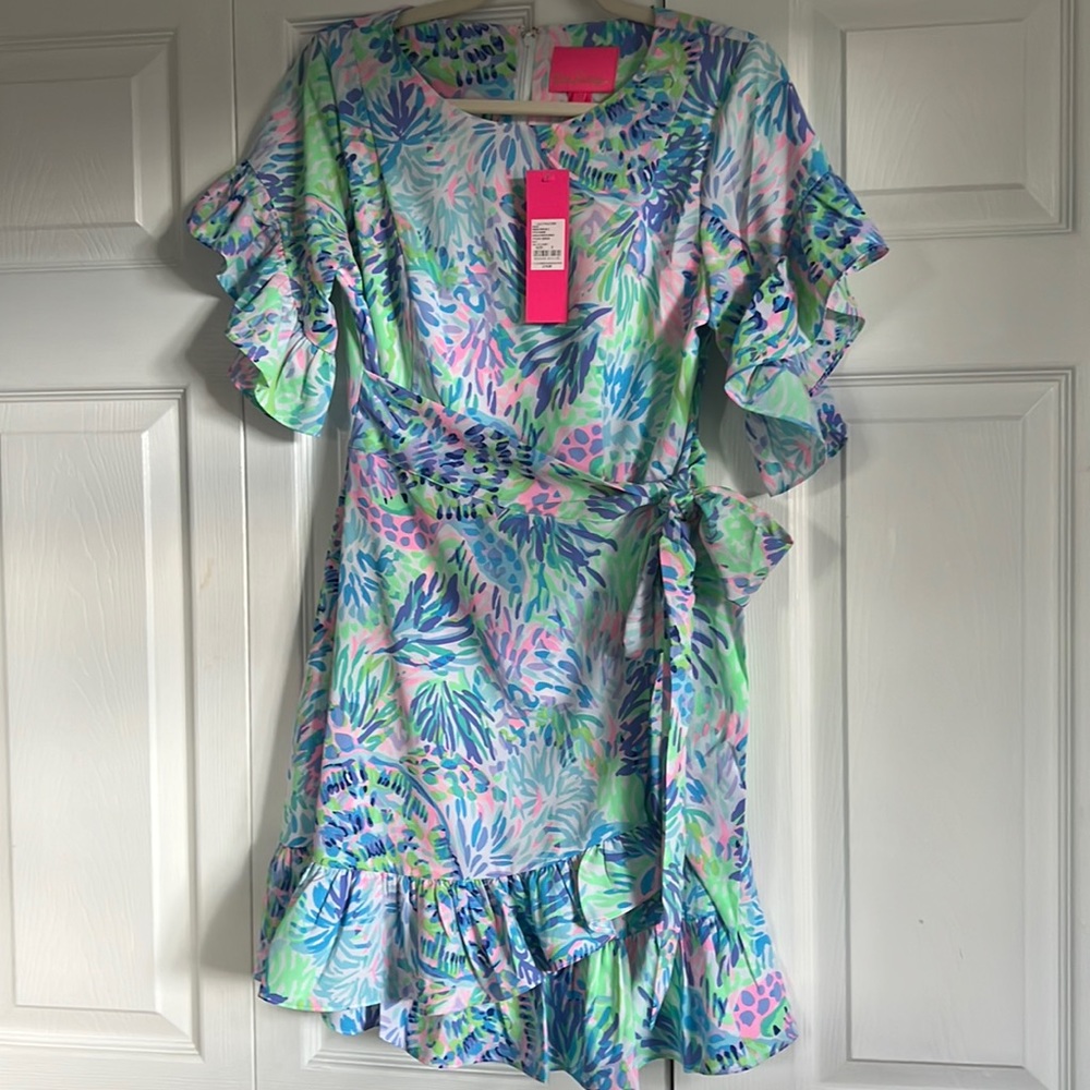 Lilly Pulitzer wrap dress